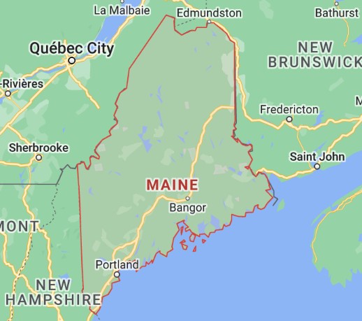 Map of the State of Maine | Maine Cities Maps | Maine Map